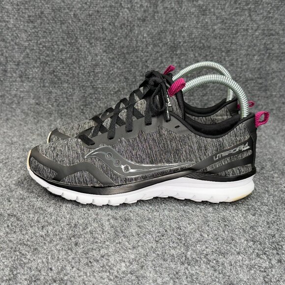 Saucony Liteform Feel Running Shoes Women's Size 6.5 Black Athleitc Training Run - Picture 4 of 12